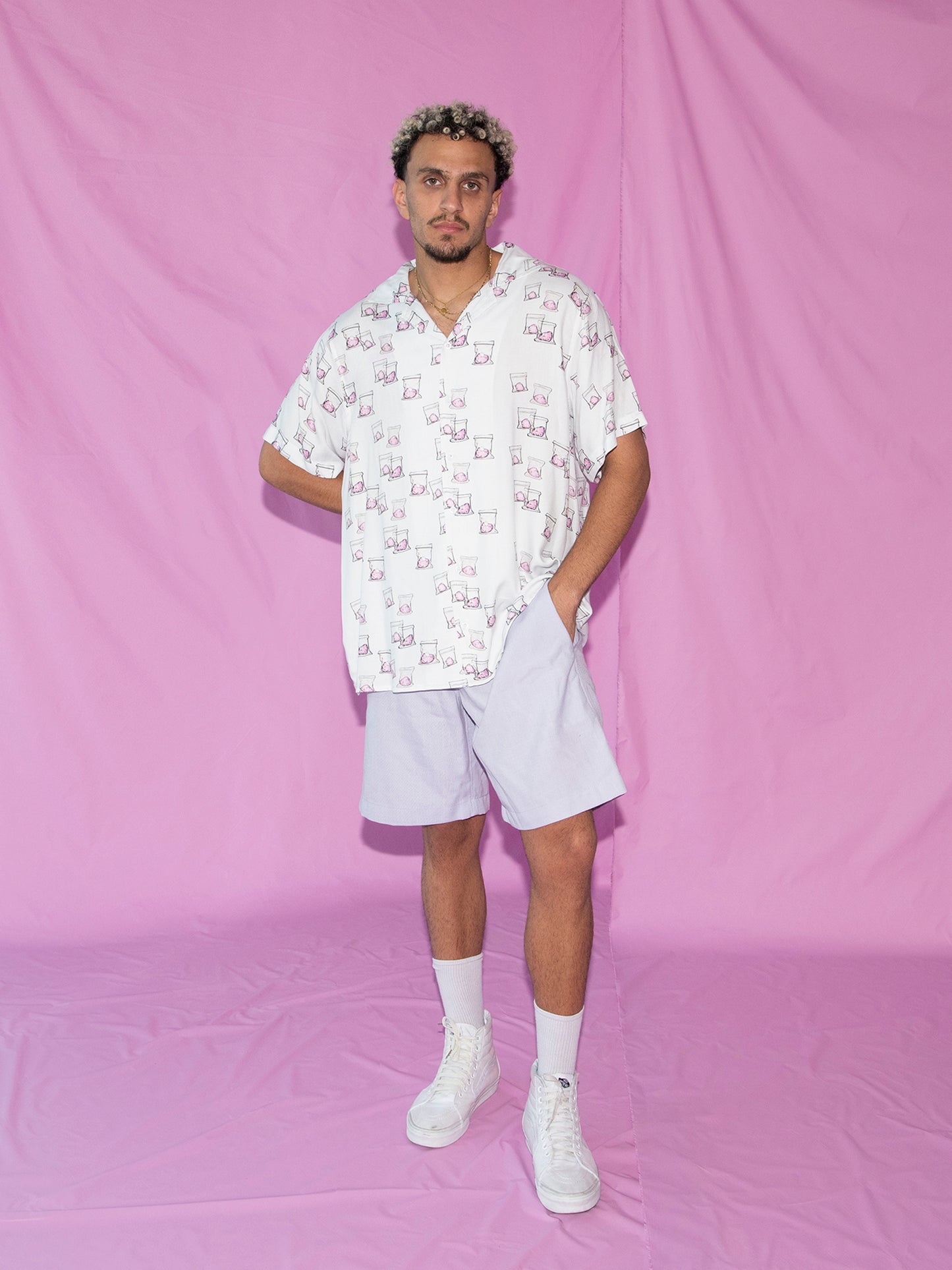 Unisex Short Sleeve Shirt - Cotton Candy