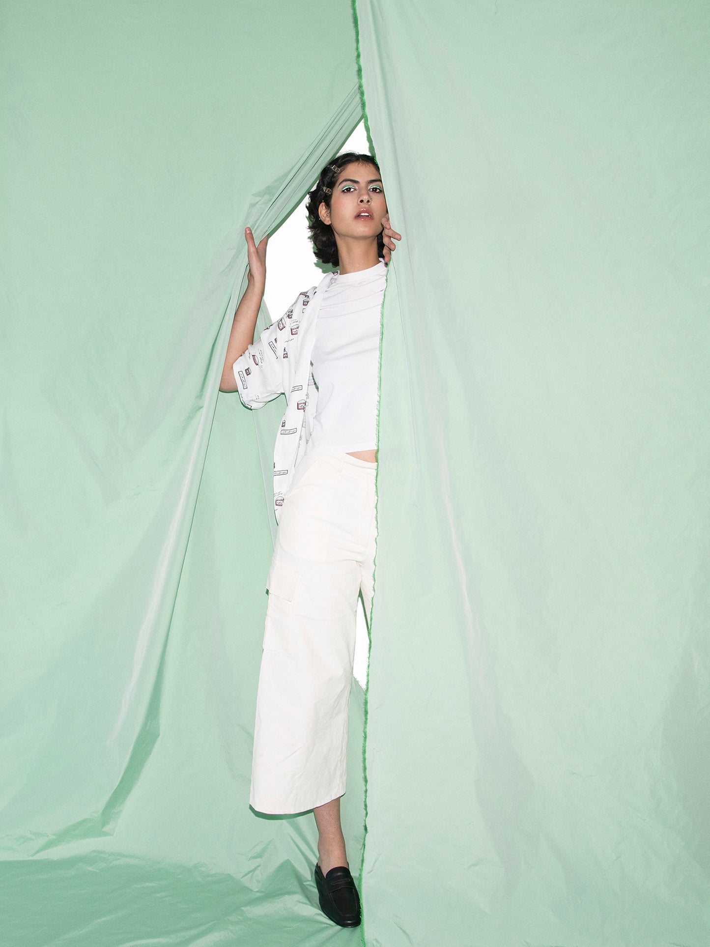 Wide Corduroy Pants