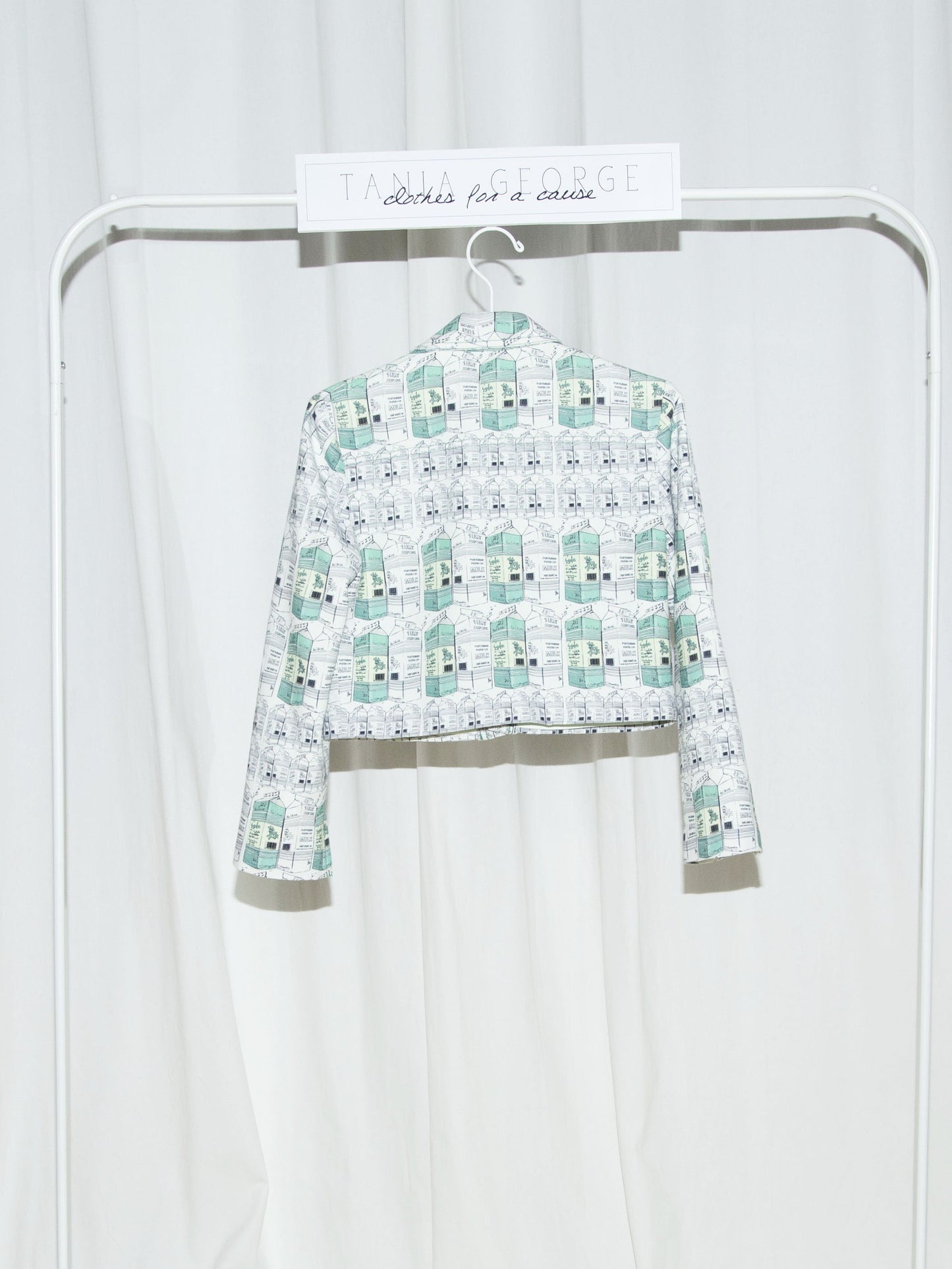 Cropped Summer jacket - Milk