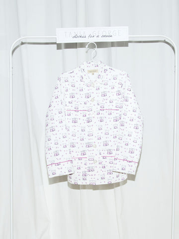 Summer Jacket with Pockets - Cotton Candy