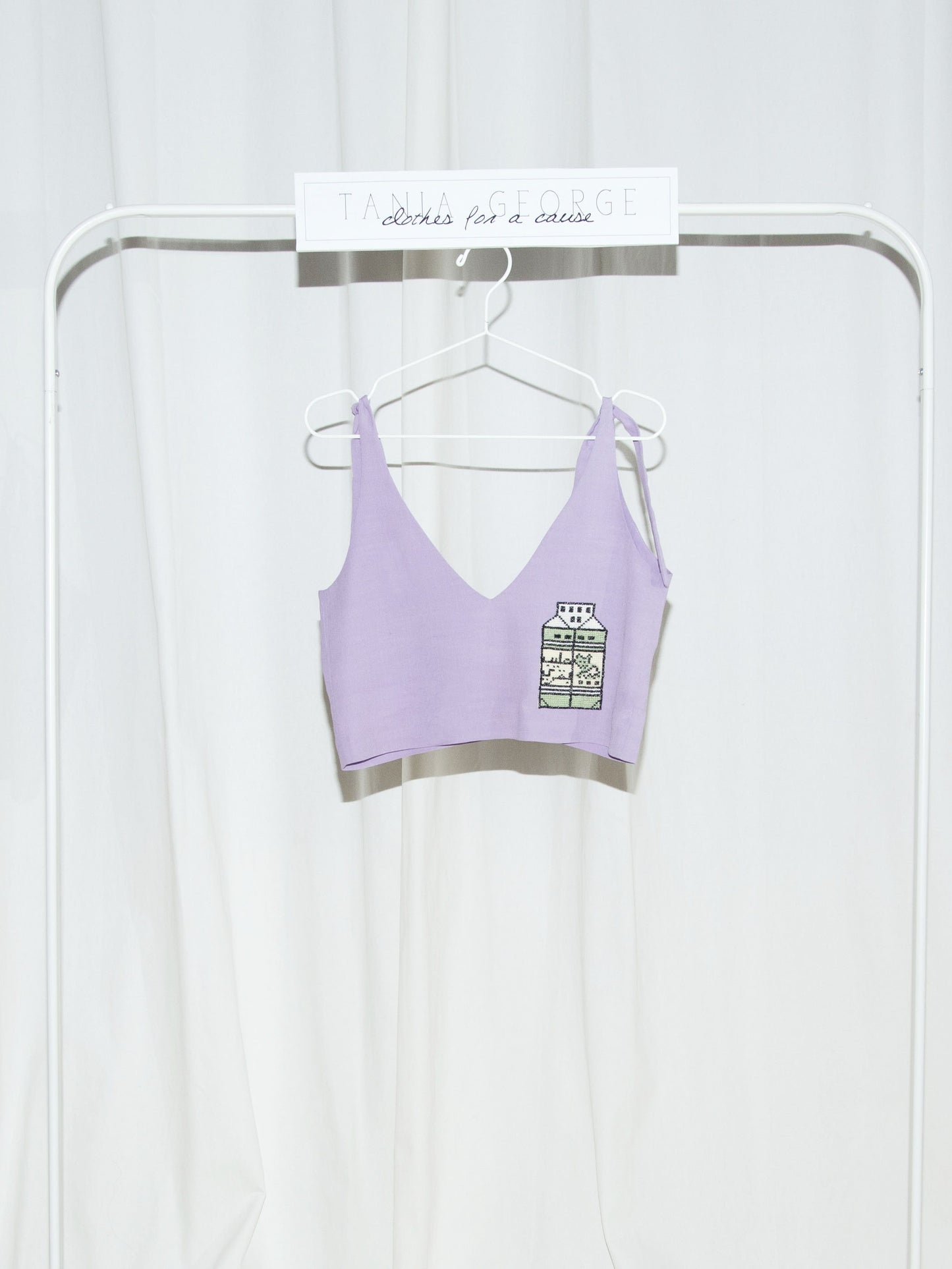 Low Cut Top - Lavender