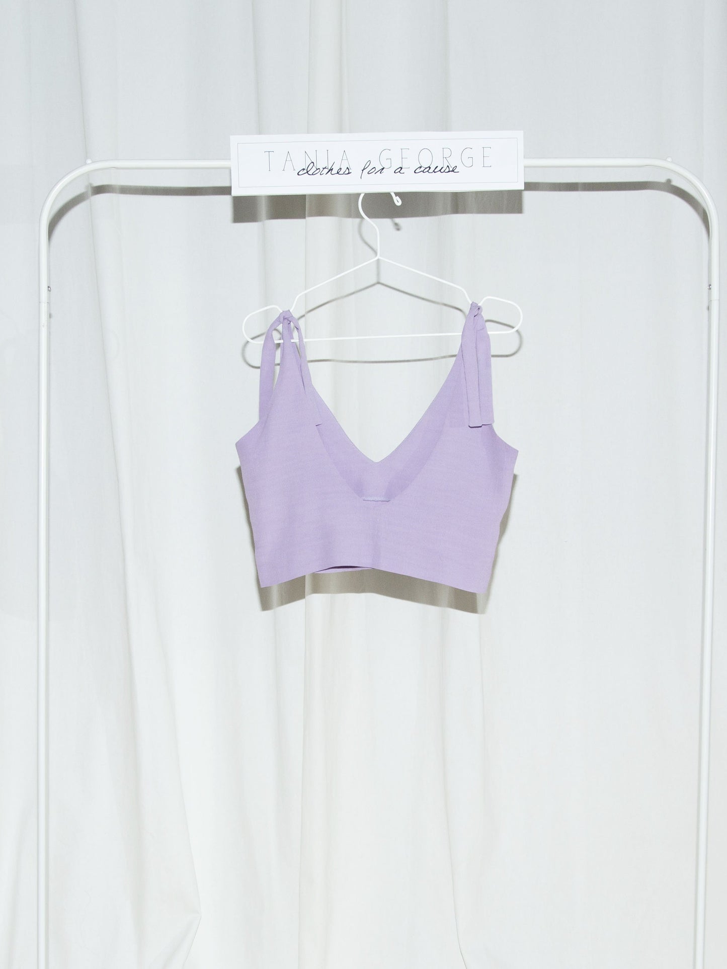 Low Cut Top - Lavender