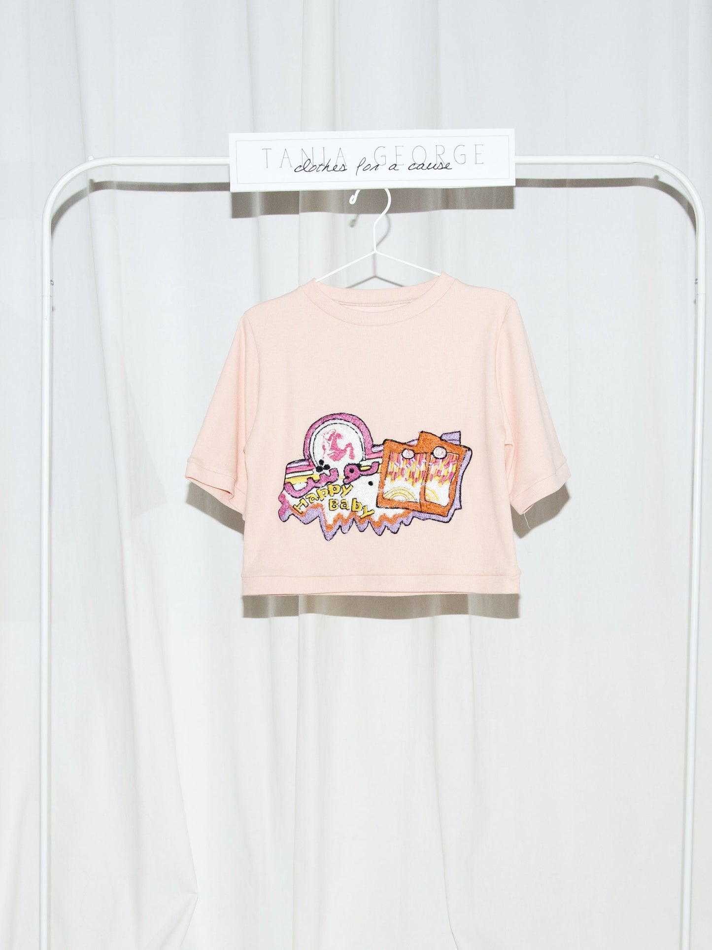 Crew Neck Crop Top