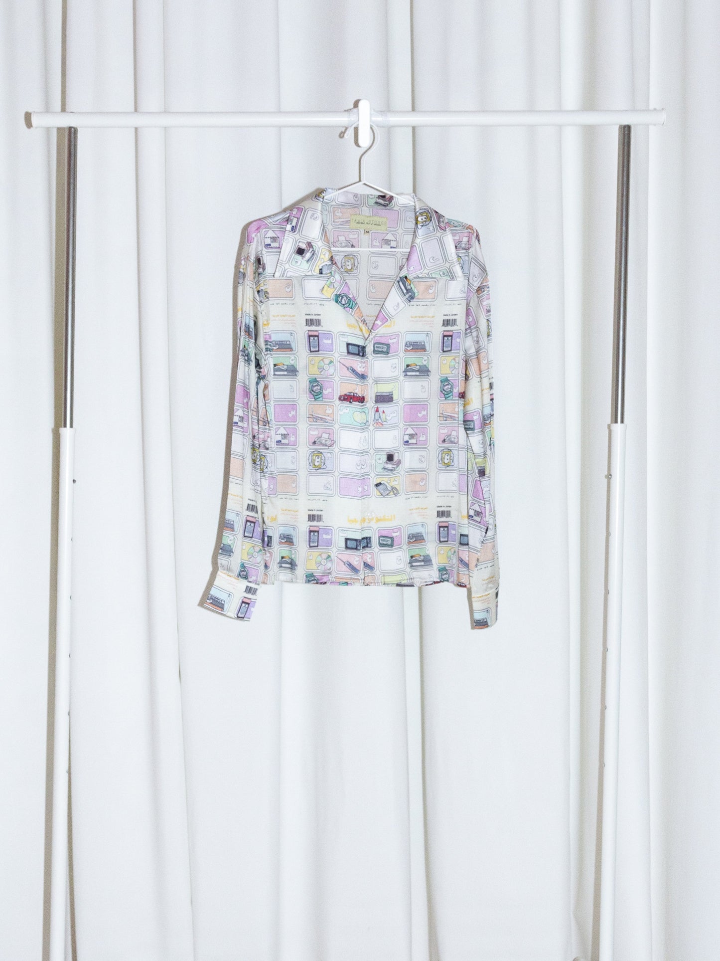 Alphabet Silk Shirt