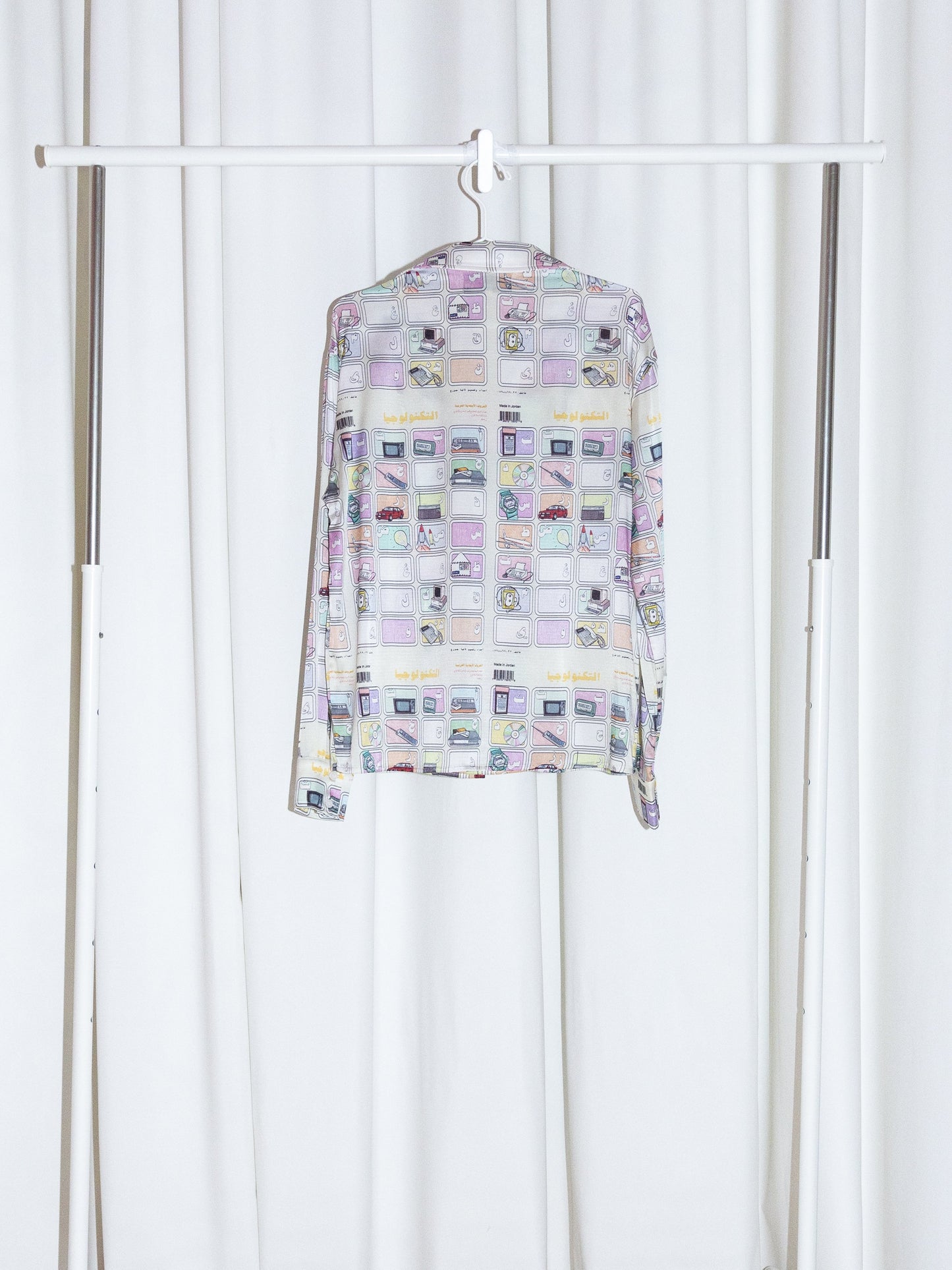 Alphabet Silk Shirt