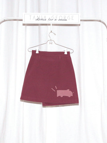 Wrap Short skirt - Tutti Color