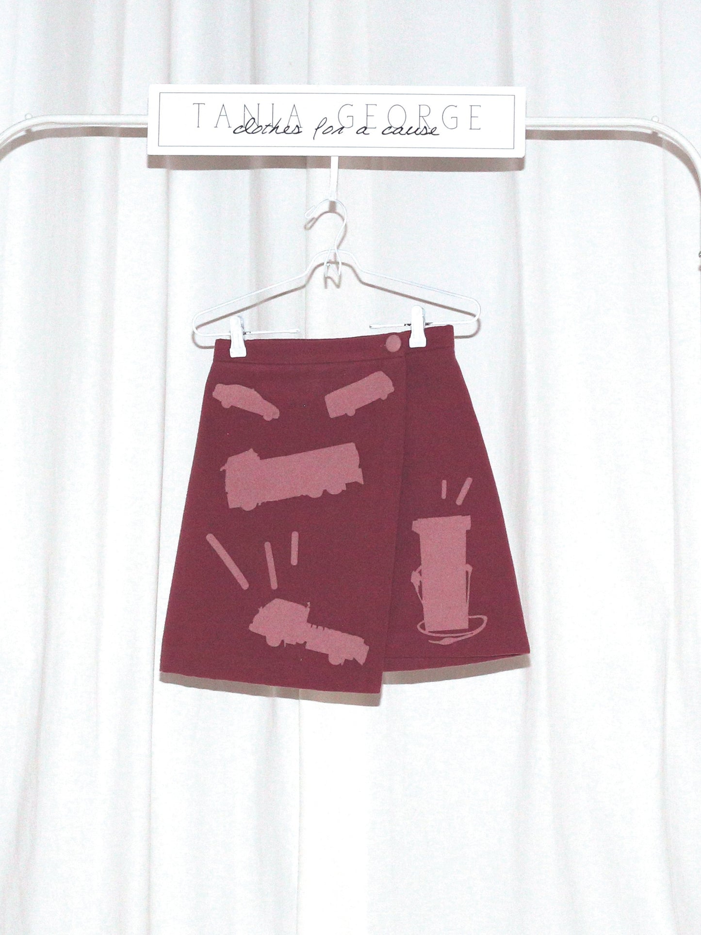 Wrap Short skirt - Tutti Color