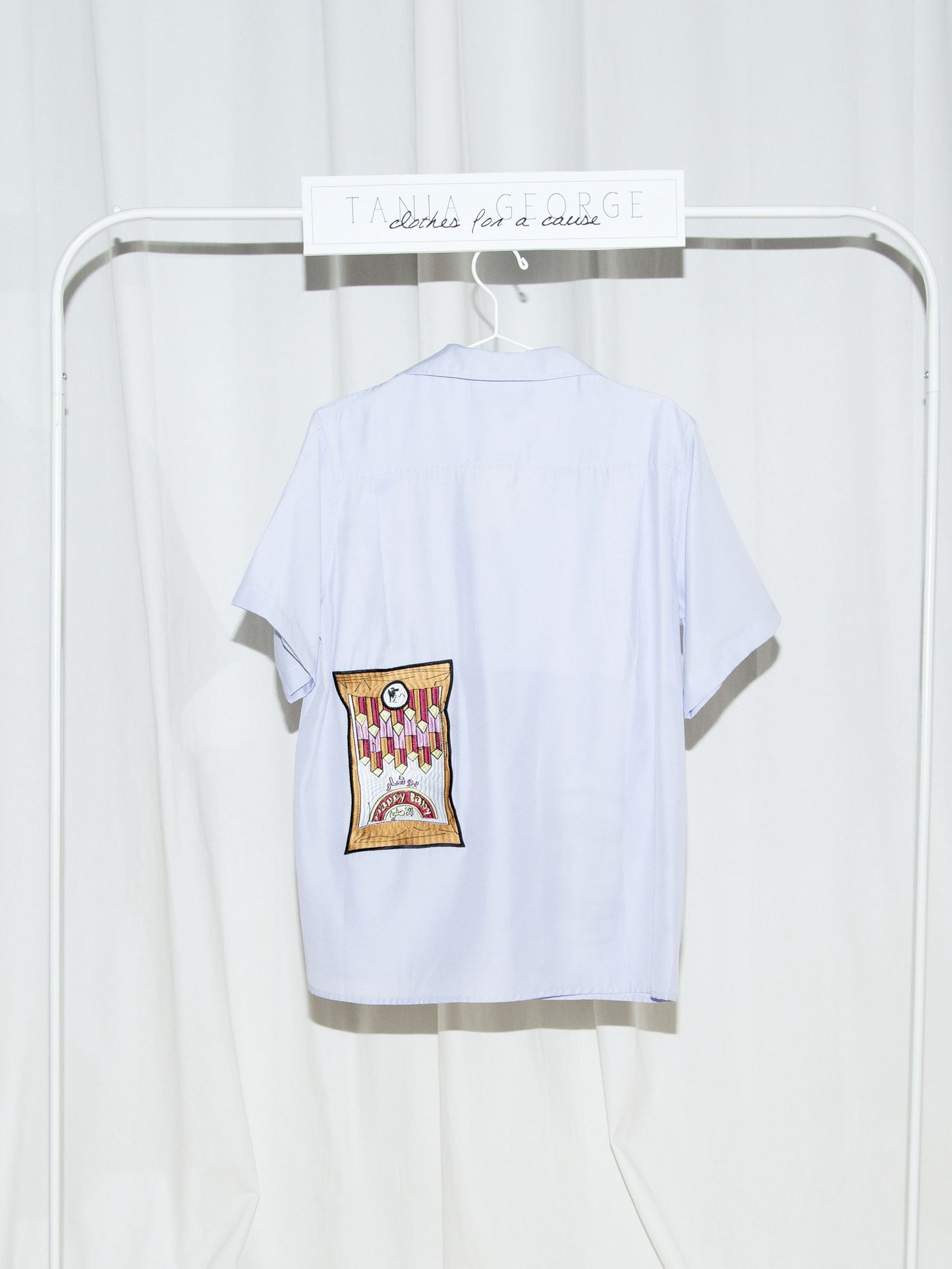 Short Sleeve Embroidered Shirt - Unisex