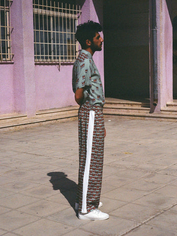 Printed Track Pants - Unisex